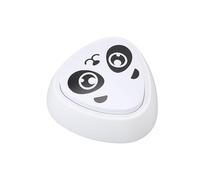 OVAQUIXI Equipo de Entrenamiento de Transmisión de Voz con Contador de Salto Alto Táctil de Rebote Alto, Juguete para Niños para Crecer Más, Adecuado para Niños de 4 a 6 Años (panda blanco)