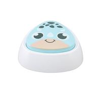 OVAQUIXI Equipo de Entrenamiento de Transmisión de Voz con Contador de Salto Alto Táctil de Rebote Alto, Juguete para Niños para Crecer Más, Adecuado para Niños de 4 a 6 Años (dinosaurio azul)