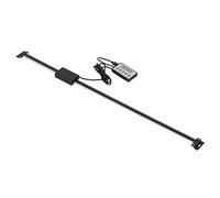 OVAQUIXI Escala Imperial Métrica Lineal de Lectura Digital con Pantalla de Fuerza Magnética Fuerte para Uso Industrial Aleación de Aluminio 1 Unidad (0-600 mm)