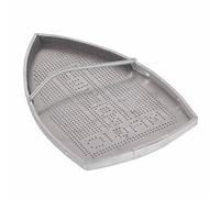 OVAQUIXI Funda de Aluminio para Plancha Eléctrica, Accesorio de Planchado con Protección Antiburn, 21.6x15.5x1cm para Planchado de Ropa (aluminio)