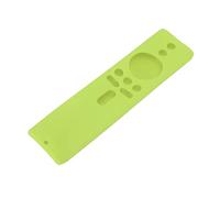 OVAQUIXI Funda de Silicona para Mando a Distancia, Funda Protectora Antideslizante para Mi Box S y Mi TV Stick, Recortes Precisos, Diseño de Cordón, Silicona Lavable para Uso Doméstico (Verde