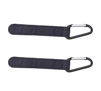 OVAQUIXI Ganchos para Colgar Cochecitos de bebé - Cuelga Tus Bolsos de Forma Segura y Libera Tus Manos - Versátil y Fácil de Instalar - Ideal para Cochecitos, Bicicletas Más - El Paquete Incluye 2