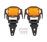 OVAQUIXI Guardia de Luz de Niebla de Motocicleta de Aluminio, Protege la Lámpara LED OEM, Se Adapta a R1200GS R1250GS Adventure Lc, S1000XR F750GS F850GS (ORANGE)