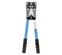 OVAQUIXI Herramienta para Engarzar Cables HX-50B para Engarzar Cables Fácilmente con Terminales de Cobre y Aluminio, Acabado de Acero Azul Duradero para Uso Doméstico y Profesional