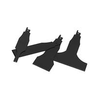 OVAQUIXI Hoja de Raspador de Sierra Alternativa Raspador de Metal de Acero con Alto Contenido de Carbono 4PCS 10 Mm 30 Mm 50 100 para Limpieza de Azulejos Eliminación de Masilla Adhesivo de Piso
