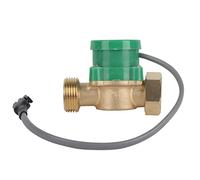 OVAQUIXI HT-120 Interruptor de Flujo de Bomba de Agua 1A G3/4" Rosca Control Automático Resistente a Altas Temperaturas para Presurización de Agua del Grifo Doméstico 1 PCS
