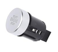 OVAQUIXI Interruptor de Botón de Parada de Arranque del Motor de Automóvil, Reemplazo del Botón Pulsador de Control del Motor 5N0959839A de 4 Pines