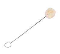 OVAQUIXI Juego de 20 Brochas de Bolas de Lana para Teñir y Elaborar Cuero con de Metal Duradero para un Uso Fácil