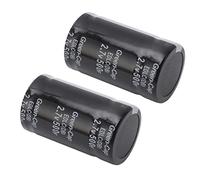 OVAQUIXI Juego de Condensadores de 2 Uds, Potente Almacenamiento de Energía de 2,7 V 500F para Uso Automotriz, Compacto, Negro