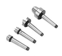 OVAQUIXI Juego de Herramientas de Torneado para Torno de Madera MT1/MT2 con Construcción de Acero Duradero para Soporte de Torneado de Husillo Suave Ideal para Carpintería 4 Piezas (MT1)