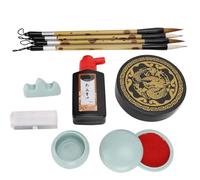 OVAQUIXI Juego de Pinceles para Caligrafía, Herramientas Completas para Principiantes de Escritura con Recargas de Tinta, Suministros para Práctica de Caligrafía