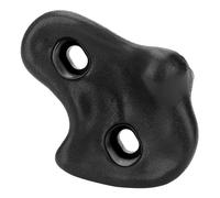 OVAQUIXI Juego de Rocas de Plástico para Pared de Escalada, Diseño Mecánico del Cuerpo Humano, Seguro para Paredes de Edificios Al Aire, 10 Uds. (Black)
