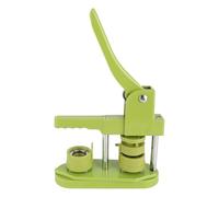 OVAQUIXI Kit de Máquina para Hacer Botones con 100 Juegos, Fabricante de Insignias de Material ABS para Manualidades y Diversión Familiar (32mm)