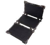 OVAQUIXI Kit de Panel Solar Plegable Portátil, Material Monocristalino, Potencia Eficiente de 30 W para Camping y Senderismo (Estampado de Camuflaje)