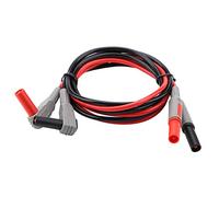 OVAQUIXI Kit de Pinzas de Cocodrilo de Cables de Prueba para Multímetro P1300D, Cable ABS de 1 M, Conexión Eficiente, Perfecto para Uso Doméstico e Industrial