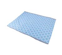 OVAQUIXI Manta de Picnic Extra Grande, Tapete Plegable Impermeable para Exteriores de 75,2x59,1 Pulgadas para Acampar en la Playa, Senderismo, con Transporte Portátil, Tamaño 30x15cm (Blue)