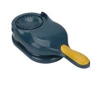 OVAQUIXI Máquina para Hacer Bolas de Masa Manual, Herramienta Portátil para Prensar Masa, para Hacer Dumplings Fáciles, Wontons y Potstickers, Ideal para Cocinar en Casa y Divertirse en Familia (BLUE)