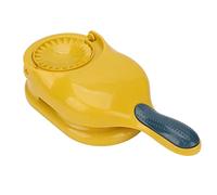 OVAQUIXI Máquina para Hacer Bolas de Masa Manual, Herramienta Portátil para Prensar Masa, para Hacer Dumplings Fáciles, Wontons y Potstickers, Ideal para Cocinar en Casa y Divertirse en Familia