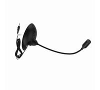 OVAQUIXI Micrófono de Cuello de Cisne, Micrófono Estéreo con Cancelación de Sonido de Fondo Flexible, Grabación Nítida para Reuniones de Oficina, Chat de Voz en Línea, Karaoke (Black)