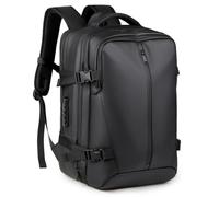OVAQUIXI Mochila de Compresión Al Vacío (36-55L expandible) Se Adapta a Compartimentos para Computadora Portátil de 17.3 "Antirrobo, Correas Transpirables con Cerradura Combinada, Correa