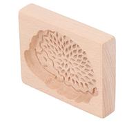 OVAQUIXI Molde de Galletas de Animales Sello de Galletas de Madera de Haya Molde de Prensa de de Madera con Patrón de Animales Vívidos Borde Liso Fácil Desmoldar para Pan de Jengibre Arcilla de