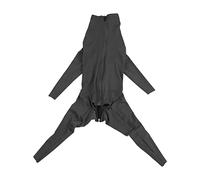 OVAQUIXI Mono de Cobertura Total para Perros, Material de Poliéster Suave, Patas Ajustables, para Perros Medianos Grandes y Recuperación Posquirúrgica (L)
