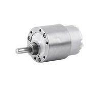 OVAQUIXI Motor Reductor de Motorreductor de 37 Mm de Alta Torsión DC12V para Maquinaria y Equipo - Diseño Compacto 1 Motor Eléctrico con Caja de Cambios (3,5 RPM)