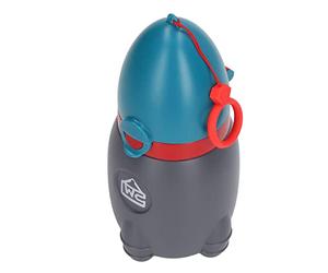 OVAQUIXI Orinal Portátil para Niños, Buen Sellado, Pequeño, Portátil para el Hogar, Coche, Viaje, Orinal para Niños, para, Hogar, Coche, Viaje (Azul marino profundo)