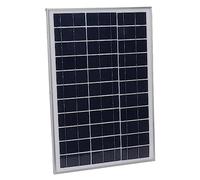 OVAQUIXI Panel Solar de 25 W, Placa de Cargador Solar Policristalino de 18 V, Panel de Aleación de Aluminio para Carga de Batería de 12 Voltios, Fuente de Alimentación Portátil para Coche, Avión,