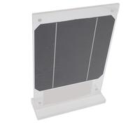 OVAQUIXI Panel Solar Monocristalino de 3.15W, Alta Eficiencia 23% para Proyectos Científicos y Demostraciones Educativas, con Material Acrílico para Aprendizaje Creativo