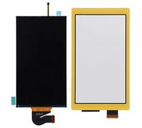 OVAQUIXI Pantalla LCD de Reemplazo para Lite, Piezas de Reparación del Panel de Visualización LCD con Digitalización de Pantalla Táctil (YELLOW)