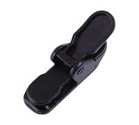 OVAQUIXI Paquete de 20 Clips para Lona, Abrazaderas a Presión de Plástico Resistente para Carpa, Mordazas de Bloqueo Negras de 3,4 Cm para Toldo de Camping, Toldo, Cubierta para Barco, Coche, Amarre