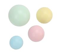 OVAQUIXI Paquete de 4 Pelotas de Ejercicio para Dedos para Entrenamiento de Agarre y Fuerza, Ideales para Rehabilitación y Alivio del Estrés,
