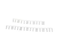OVAQUIXI Pegatinas Luminosas para Teclas de Piano, Etiquetas de Notas de Silicona Reutilizables, Protegen las Teclas Mientras Aprenden, Adecuadas para Principiantes, Piano de 61, Incluye Manual de