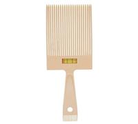 OVAQUIXI Peine Superior Plano, Herramienta Profesional de Corte de Peinado con Línea Horizontal, Diseño Ergonómico para Corte de Pelo de Cabeza Plana y Niña