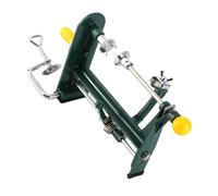 OVAQUIXI Pelador de Frutas Manual de Acero Inoxidable con Abrazadera de 33 Mm de Ancho y 43 Mm de Grosor Máximo, Pelador Rápido, Cortador para Manzanas, Peras, Patatas, Verduras, Cocina Casera