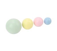 OVAQUIXI Pelota de Ejercicio para Dedos de Piano, Espuma de Alta Resiliencia para Fortalecimiento de Manos y Entrenamiento de Coordinación para Músicos y Atletas, Paquete de 4