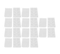 OVAQUIXI Placa de Cultivo de Tejidos Fondo Plano, Placa Multipocillo de Poliestireno Transparente con Tapa y Pocillos Numerados, 10 Unidades, para Experimentos de Laboratorio de Biología (6 agujeros)