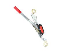 OVAQUIXI Polipasto de Cable de Acero 2 Toneladas 4 Toneladas Gancho Doble | Acero Endurecido, Empuñadura Acolchada Antideslizante, Construcción, Uso en Puentes y Minas, Operación Manual, Tirador Manual