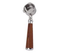 OVAQUIXI Portafiltro sin Fondo de 51 Mm, Herramienta de Extracción de café de Acero Inoxidable con Cesta de Filtro Desmontable para Baristas y Cafeteras Caseras (Tipo una rama de ácido rojo)