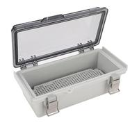 OVAQUIXI Práctica Carcasa Eléctrica Impermeable con Tapa Transparente, Caja de Distribución IP67, Fácil de Instalar para Aplicaciones Interiores y exteriores.