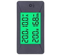 OVAQUIXI PZEM-025 Medidor de Voltaje de Corriente DC5-12V Pantalla Clara Probador de Voltaje Industrial para Monitoreo de Energía Material PBT Duradero