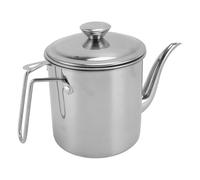 OVAQUIXI Recipiente Duradero para Grasa de Tocino, Recipiente para Aceite de Cocina de 1,4 L con Tapa para un Fácil Mantenimiento en la Cocina