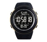OVAQUIXI Reloj Deportivo Digital para Hombres Cronómetro LED Multifuncional con Luz Nocturna Adecuado para Uso en Exteriores y Uso Diario Resistente Al Agua hasta 50 M
