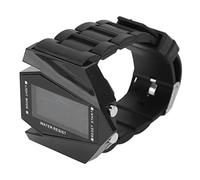 OVAQUIXI Reloj Electrónico Deportivo con Luces LED de Colores, Visualización de Fecha y Función de Alarma para Niños, Estilo de Avión único, Material de Silicona Impermeable (White)
