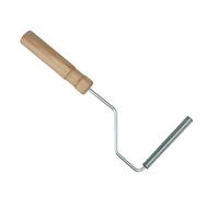 OVAQUIXI Rodillo de Fibra de Vidrio, Rodillo Laminador Ergonómico de Aleación de Aluminio para Reparación de Bañeras y Duchas de 0,5 X 3,9 Pulgadas, Ideal para Renovación de Embarcaciones y