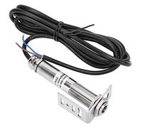 OVAQUIXI Sensor de Temperatura por Infrarrojos, Dispositivo de Medición de Temperatura sin Contacto de Alta Precisión para el Cuerpo Humano y Objetos, Diseño Compacto de Acero Inoxidable, 1 Pieza