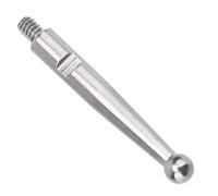 OVAQUIXI Sonda Indicadora de Dial de Cabeza de Calibre de rubí de Acero de Tungsteno para Rieles de de Milano Herramienta de Medición de Alta Precisión (M1.4*L17.3*D2.0 Cabeza de acero blanco)