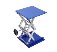 OVAQUIXI Soporte de Elevación de Laboratorio Duradero, Estante de Tijera, Ajustable para Física y Química, 200x200x340mm