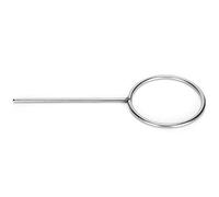 OVAQUIXI Soporte de Laboratorio de Acero Inoxidable, Anillo Resistente a la Corrosión, Ligero con Múltiples Tamaños para Bancos de Pruebas Biológicas y Químicas, Vasos de Precipitados y (100 mm)